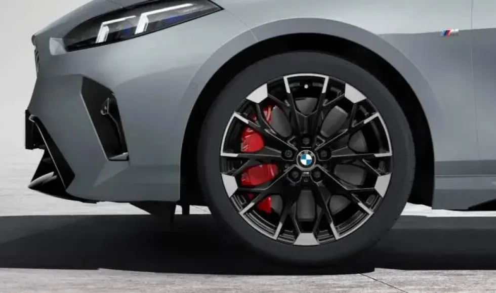 BMW Alufelge M Y-Speiche 977 bicolor (jet black uni/hochglanzpoliert) 8Jx19 ET53 1er F70 2er F74