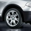 BMW Alufelge M Y-Speiche 191 decor-silber 9Jx19 ET51 X3 E83 Hinterachse