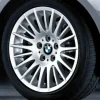 BMW Alufelge Radialspeiche 160 silber 8Jx17 ET34 3er E90/E91/E92/E93 Vorderachse / Hinterachse