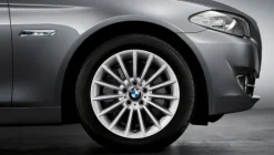 BMW Alufelge Radialspeiche 237 silber 8Jx18 ET30 5er F10/F11 6er F06/F12/F13