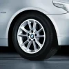 BMW Alufelge Radialspeiche 50 silber 7Jx16 ET20 5er E60/E61 Vorderachse / Hinterachse