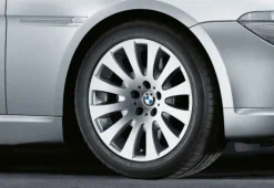 BMW Alufelge Radialspeiche 118 silber 9Jx18 ET18 6er E63/E64 Vorderachse / Hinterachse