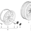 BMW Alufelge Speichen-Styling (Styl.14) 7Jx15 ET20 5er E34 7er E32