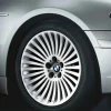 BMW Alufelge Speichenstyling 176 silber 10Jx19 ET24 7er E65/E66 Hinterachse