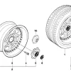 BMW Alufelge Speichen-Verbundrad (Styl.19) 2-teilig 9Jx17 ET26 5er E39
