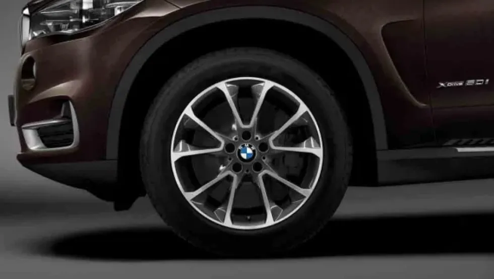 BMW Alufelge Sternspeiche 449 bicolor (orbitgrey/glanzgedreht) 9J x 19 ET 48 Vorderachse / Hinterachse