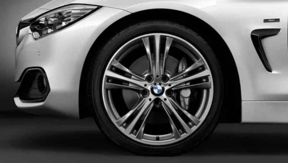 BMW Alufelge Sternspeiche 407 ferricgrey 8,5Jx19 ET47 3er F30/F31 4er F32/F33/F36