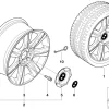 BMW Alufelge Sternspeiche 96 8Jx17 ET47 3er E36/E46