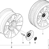 BMW Alufelge Sternspeiche 83 7Jx15 ET20 5er E39