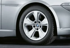 BMW Alufelge Sternspeiche 117 7,5Jx7 ET14 Silber 6er E63/E64 Vorderachse / Hinterachse