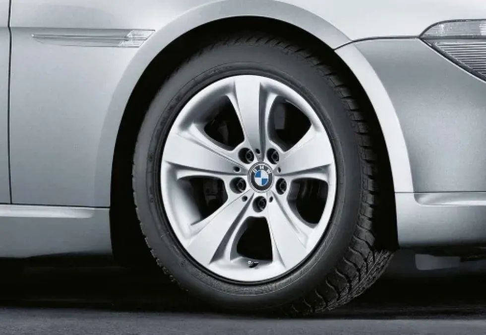 BMW Alufelge Sternspeiche 117 7,5Jx7 ET14 Silber 6er E63/E64 Vorderachse / Hinterachse