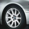 BMW Alufelge Sternspeiche 95 10Jx19 ET 24 Silber 7er E65/E66 Hinterachse