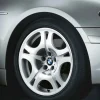 BMW Alufelge Sternspeiche 92 10J x 19 ET 24 Silber Hinterachse