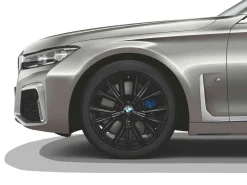 BMW Alufelge Sternspeiche 817M jet black uni 8,5Jx20 ET25 6er G32 GT 7er G11/G12