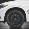 BMW Alufelge Sternspeiche 809M jet black matt 11,5Jx22 ET43 X5 M F95 X6 M F96
