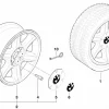 BMW Alufelge Sternspeichen-Styling (Styl.10) 7Jx15 ET20 5er E34