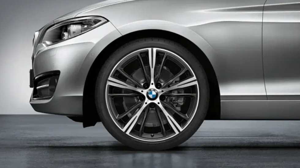 BMW Alufelge Sternspeiche 660 orbitgrey/glanzgedreht 8,5Jx20 ET47 3er F30/F31 4er F32/F33/F36