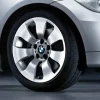 BMW Alufelge Sternspeiche 158 silber8Jx17 ET34 3er E90/E91/E92/E93