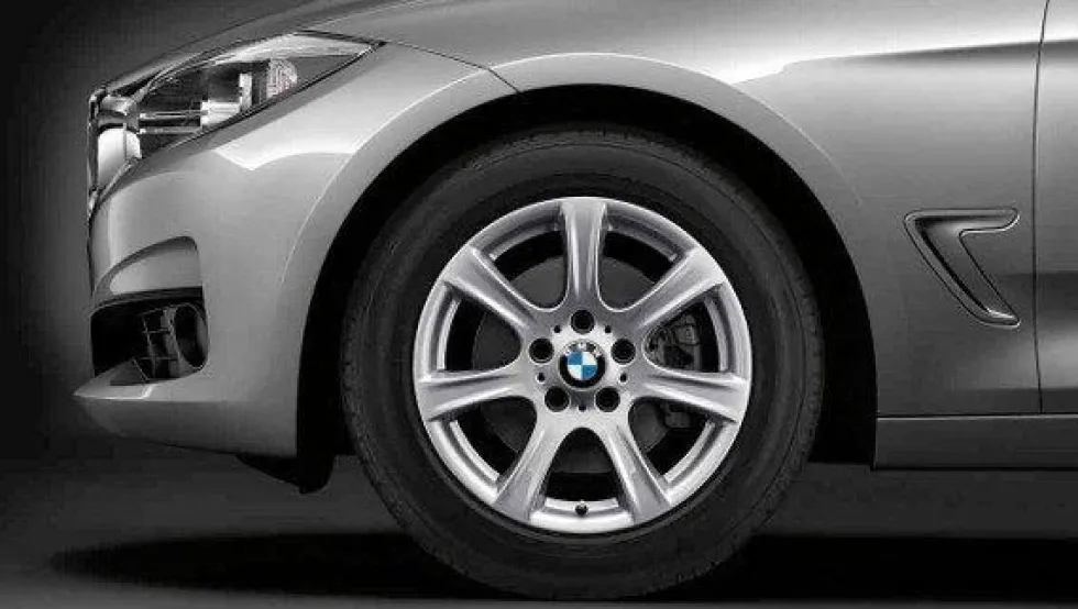 BMW Alufelge Sternspeiche 394 silber 8Jx17 ET34 3er F34 GT