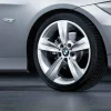 BMW Alufelge Sternspeiche 287 silber 8,5Jx18 ET39 3er E90/E91/E92/E93 Hinterachse
