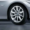 BMW Alufelge Sternspeiche 286 silber 8Jx17 ET34 3er E90/E91/E92/E93 Vorderachse
