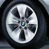 BMW Alufelge Sternspeiche 155 silber 7Jx16 ET34 3er E90/E91 Vorderachse / Hinterachse
