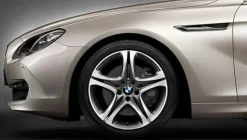 BMW Alufelge Sternspeiche 367 silber/glanzgedreht 8,5Jx19 ET33 5er F10/F11 6er F06/F12/F13
