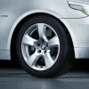 BMW Alufelge Sternspeiche 243 silber 7,5Jx17 ET43 5er E60/E61 Vorderachse / Hinterachse