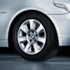 BMW Alufelge Sternspeiche 115 silber 7Jx16 ET20 5er E60/E61 Vorderachse / Hinterachse