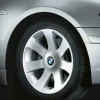 BMW Alufelge Sternspeiche 175 silber 8Jx18 ET24 7er E65/E66/E68 Vorderachse / Hinterachse