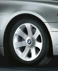 BMW Alufelge Sternspeiche 175 silber 8Jx18 ET24 7er E65/E66/E68 Vorderachse / Hinterachse