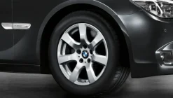 BMW Alufelge Sternspeiche 233 silber 8Jx17 ET30 7er F01/F02