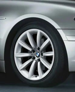 BMW Alufelge Sternspeiche 231 silber 9Jx19 ET24 7er E65/E66/E68 Vorderachse