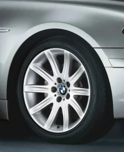 BMW Alufelge Sternspeiche 95 silber9Jx19 ET24 7er E65/E66 Vorderachse
