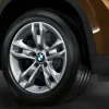 BMW Alufelge Sternspeiche 319 silber 7,5Jx17 ET34 X1 E84