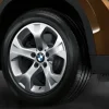 BMW Alufelge Sternspeiche 317 silber 7,5Jx17 ET34 X1 E84 Vorderachse/Hinterachse
