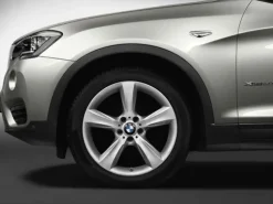 BMW Alufelge Sternspeiche 606 silber 8,5J x 19 ET 38 Vorderachse