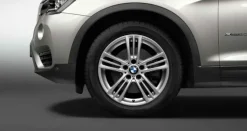 BMW Alufelge Sternspeiche 368 silber 8Jx18 ET43 X3 F25 X4 F26 Vorderachse/Hinterachse
