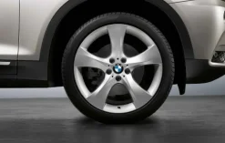 BMW Alufelge Sternspeiche 311 silber 10Jx20 ET51 X3 F25 X4 F26 Hinterachse