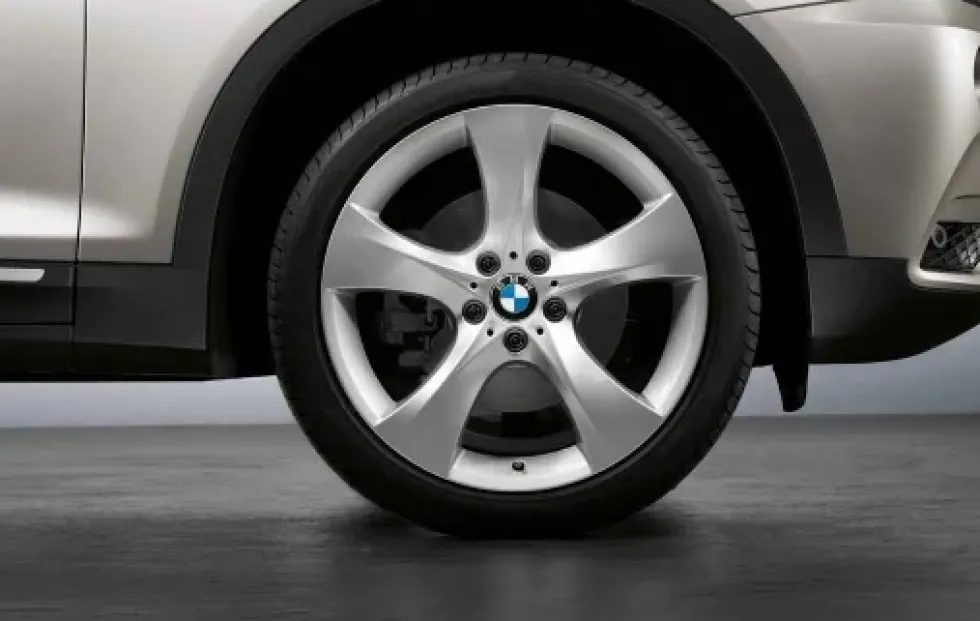 BMW Alufelge Sternspeiche 311 silber 8,5Jx20 ET38 X3 F25 X4 F26 Vorderachse