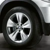 BMW Alufelge Sternspeiche 213 silber 10Jx19 ET53 X5 E70 Hinterachse
