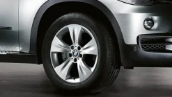 BMW Alufelge Sternspeiche 213 silber 10Jx19 ET53 X5 E70 Hinterachse
