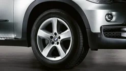BMW Alufelge Sternspeiche 212 silber 9Jx19 ET18 X6 E71/E72 Hinterachse