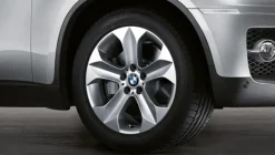 BMW Alufelge Sternspeiche 232 silber 9Jx19 ET48 X6 E71/E72 Vorderachse