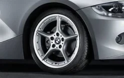 BMW Alufelge Sternspeiche 108 silber 8,5Jx18 ET50 Z4 E85/E86 Hinterachse