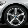 BMW Alufelge Sternspeiche 382 silber/glanzgedreht 7,5Jx17 ET43 1er F20/F21 2er F22/F23