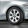 BMW Alufelge Sternspeiche 151 silber 7J x16 ET44 1er E81/E82/E87/E88 Vorderachse / Hinterachse