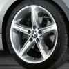 BMW Alufelge Sternspeiche 264 silber 7,5Jx18 ET49 1er E81/E82/E87/E88 Vorderachse