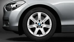 BMW Alufelge Sternspeiche 377 16 Zoll silber