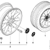 BMW Alufelge Streamline-Styling (Styl.41) 7Jx15 ET47 3er E36/E46 Z3 E36